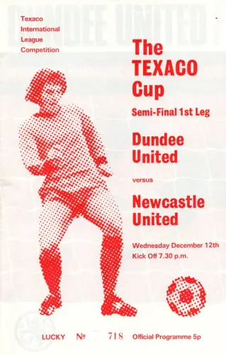Programme: Newcastle United, 12 Dec 1973
